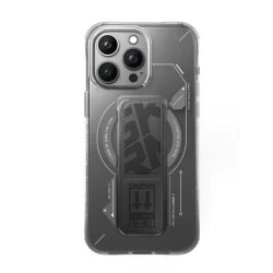 Skinarma Iphone 15 Pro (6.1&rdquo;) Helio Mag-Charge + Grip-Stand - Grey